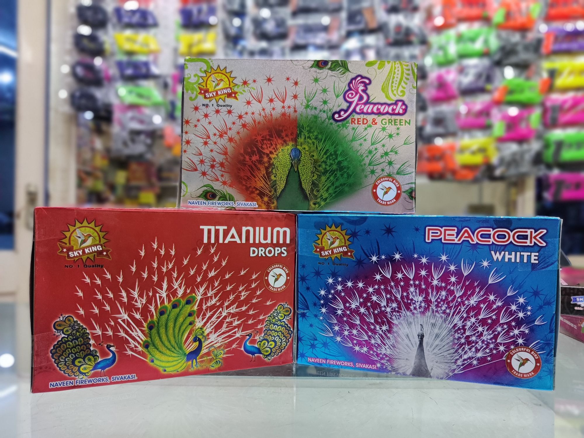 VTM - PEACOCK RED & GREEN NO.1